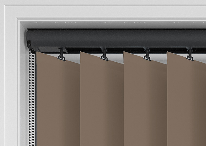 Trinity (Blackout), Truffle - Vertical Blind - Image 14
